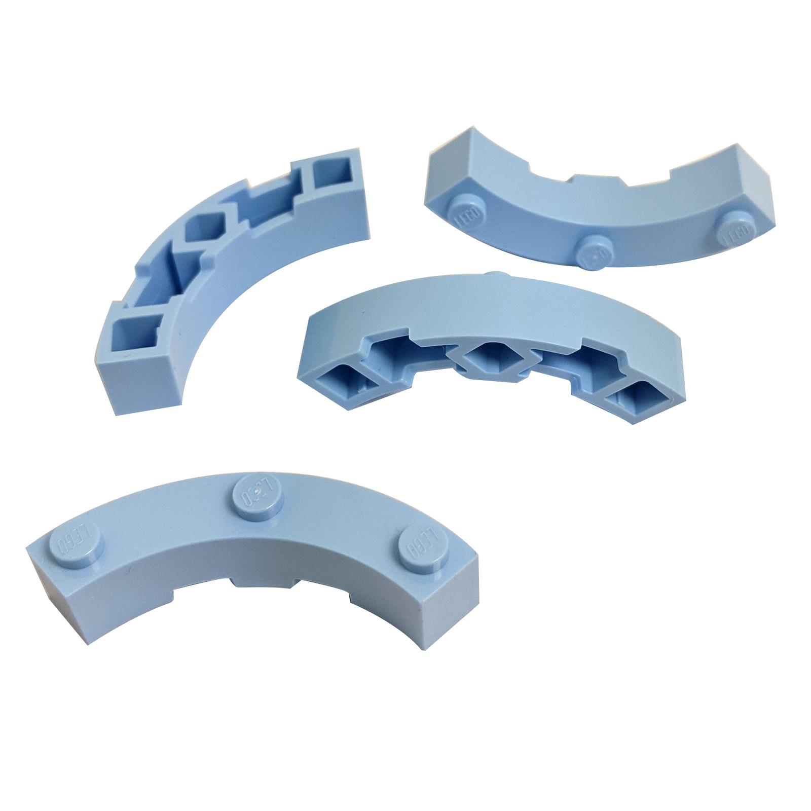 LEGO® 48092 Brick Round Corner 4x4 Macaroni 3 Studs - Choose Color & Quantity - Picture 3 of 20