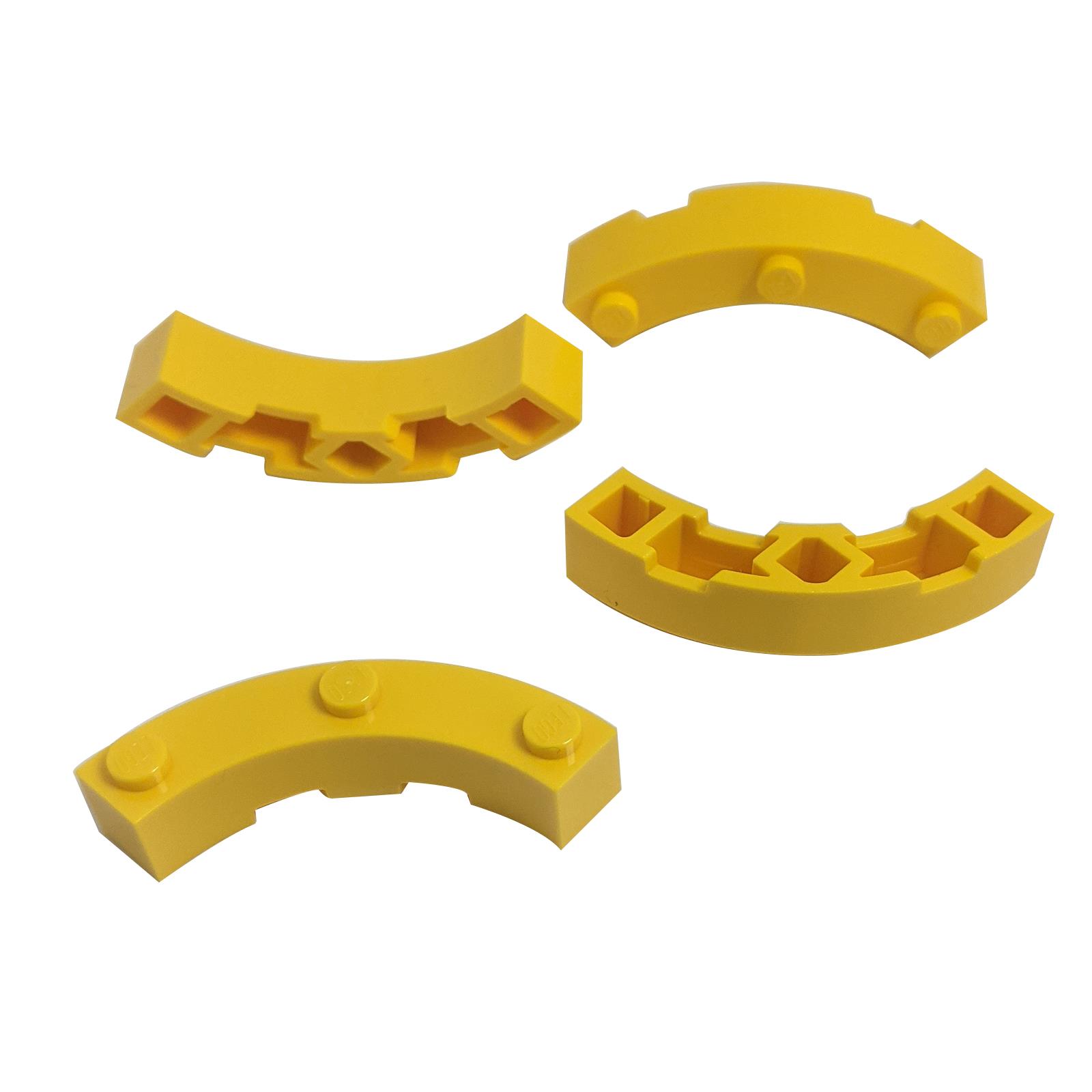 LEGO® 48092 Brick Round Corner 4x4 Macaroni 3 Studs - Choose Color & Quantity - Picture 19 of 20