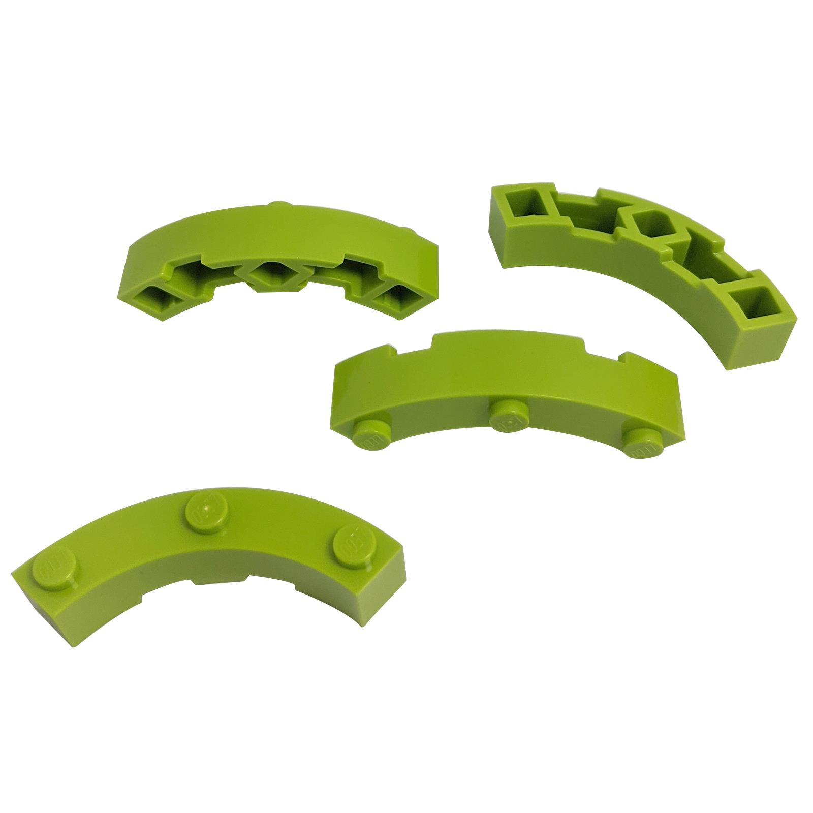 LEGO® 48092 Brick Round Corner 4x4 Macaroni 3 Studs - Choose Color & Quantity - Picture 10 of 20