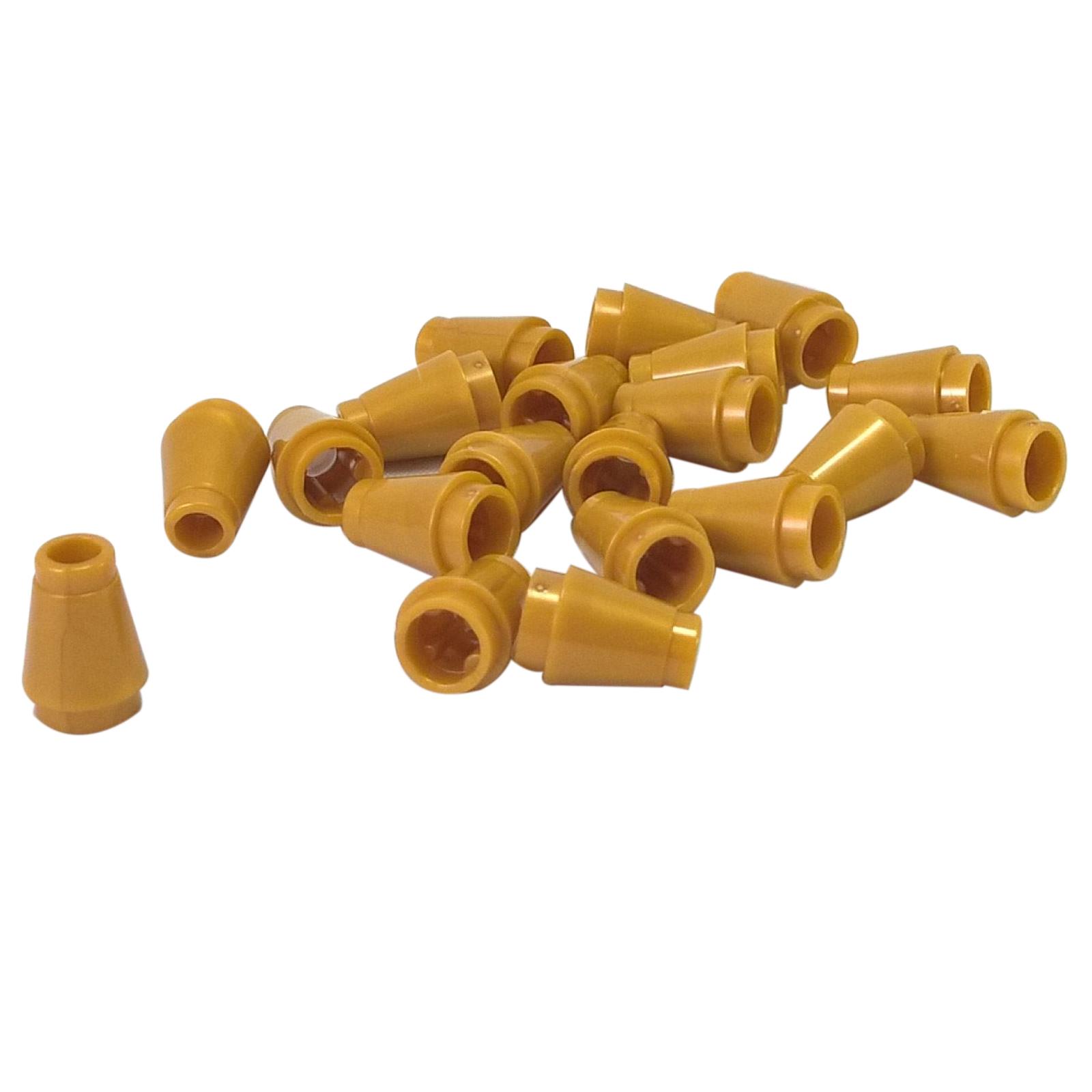 Cone 1 x 1 with Top Groove - LEGO® 4589b, Choose Color & Quantity - Picture 14 of 29
