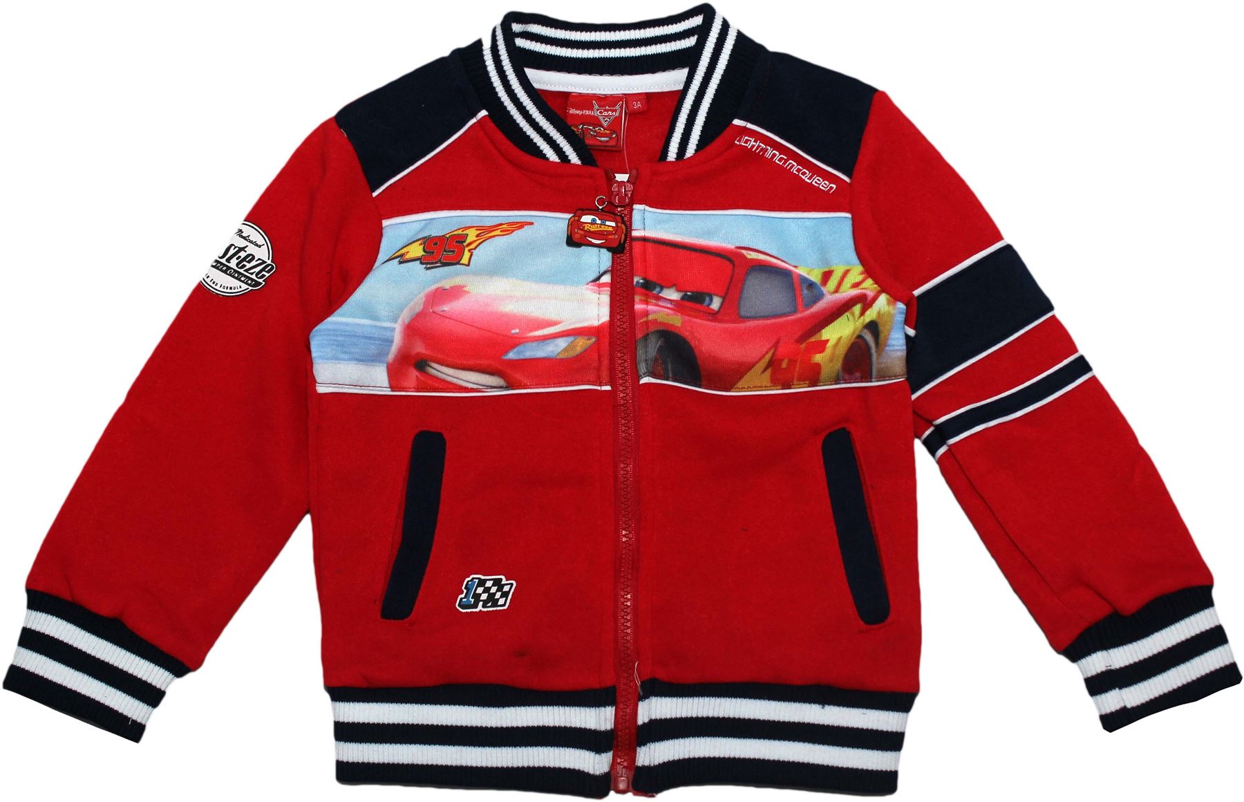 Disney Cars Lightening McQueen Warm Jumper Baseball Jacket