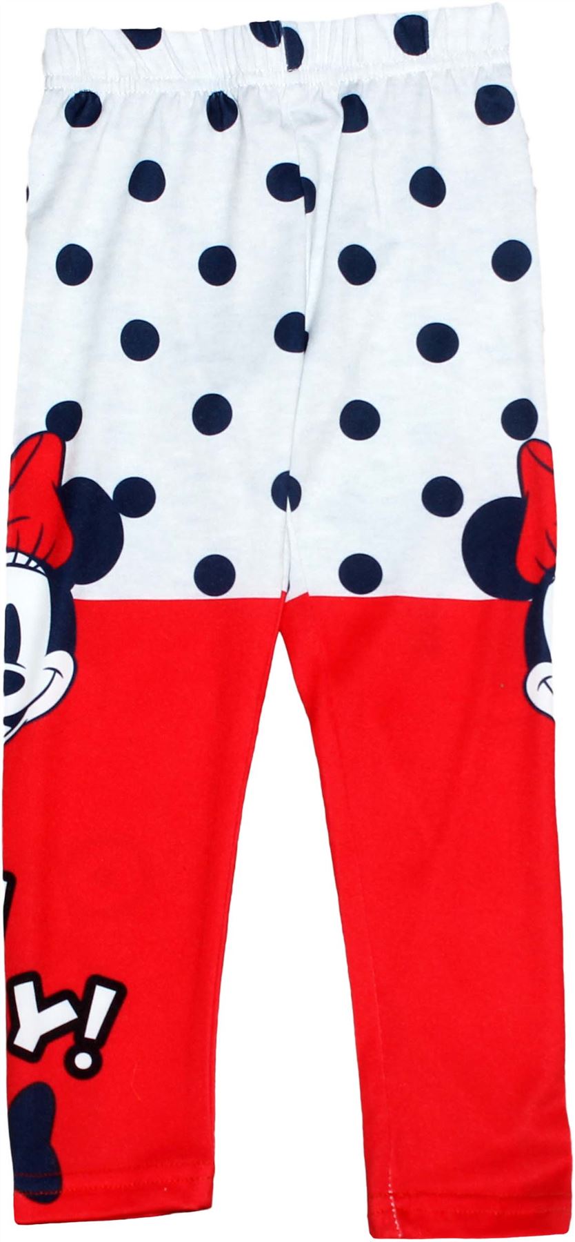Disney Girls Leggings Bottoms Official Minnie Mouse 2-12 Years Comic Design