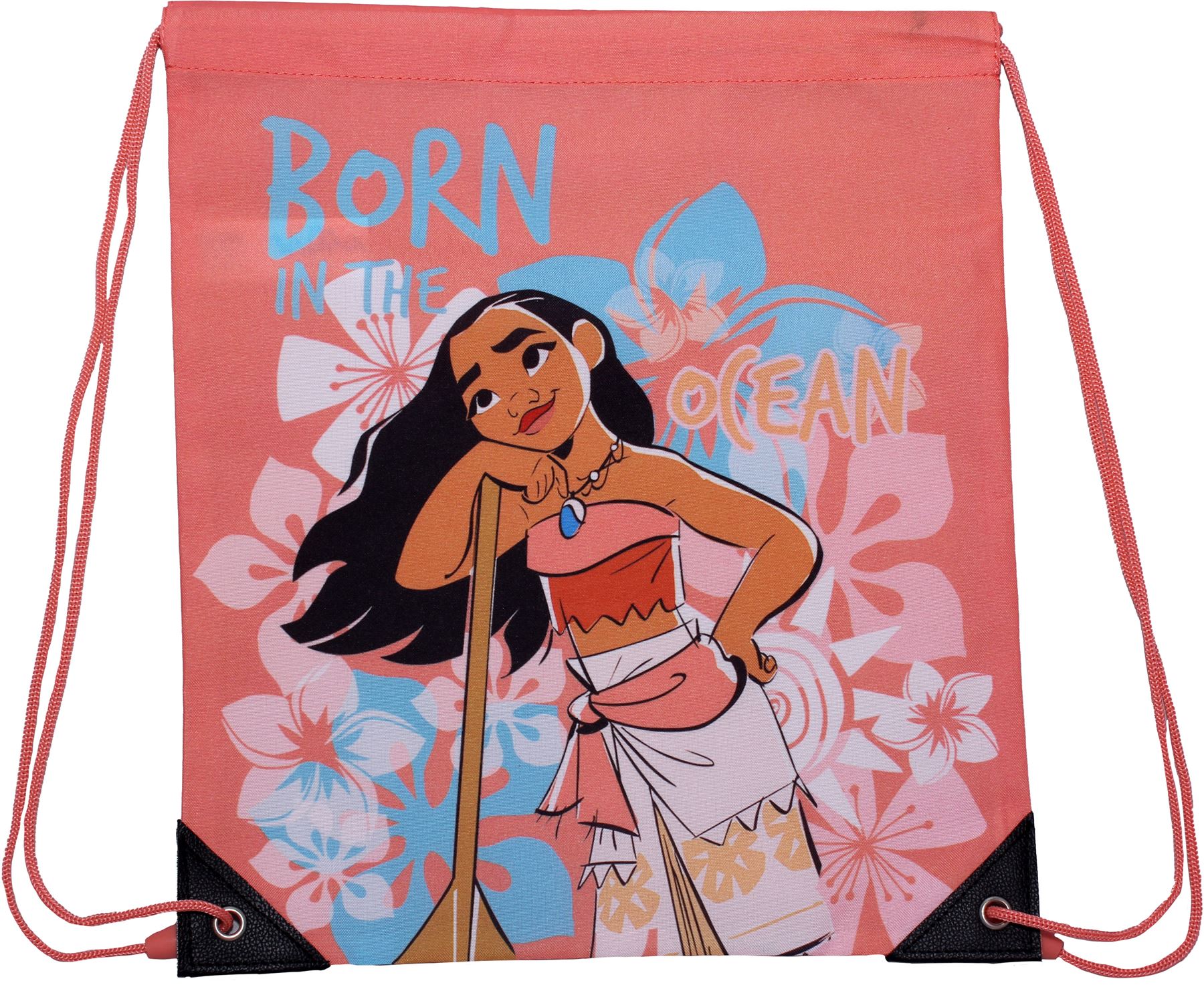 Disney Moana Vaiana Summer Print Gym Carry Bag Light Peach Ebay