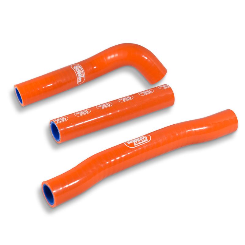 KTM-97 fit KTM 85 SX 2018 Samco Silicon Rad Hoses /& Samco Clips