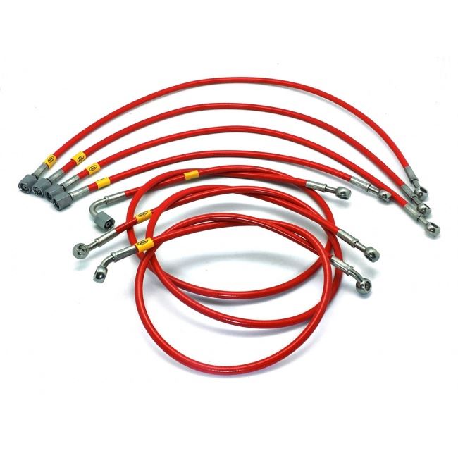 AUD-4-319 HEL Stainless Brake Hoses Audi S3 Quattro 8 L 1.8 TURBO 99 /> 03