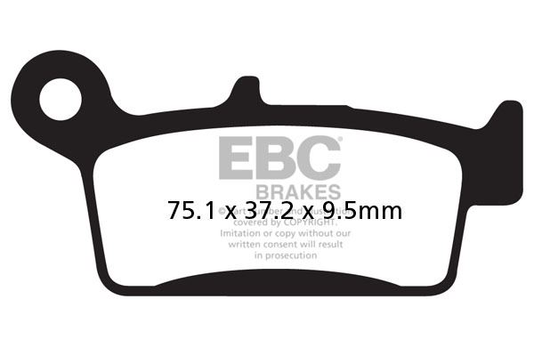Front Sintered Brake Pads 2009 Honda CRF230M Set Full Kit Complete kb Front Sintered Brake Pads 2009 Honda CRF230M Set Full Kit Complete kb