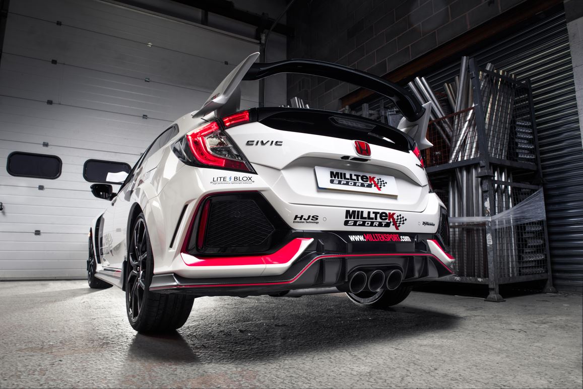 scarico honda civic type r