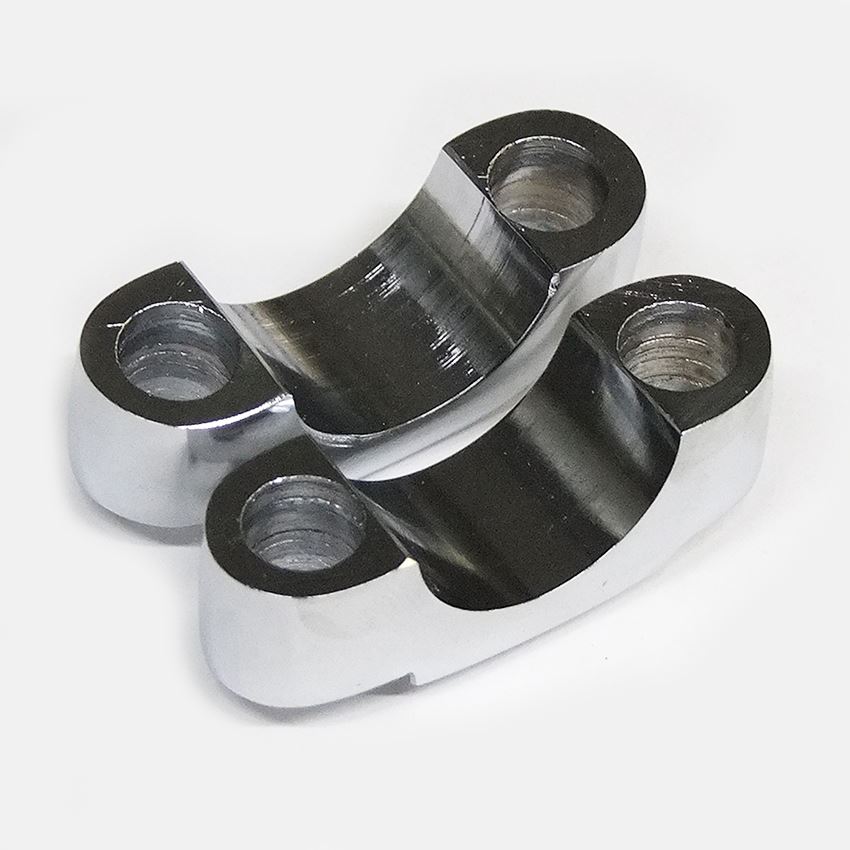 BSA, Triumph Handlebar Chrome Clamps A10, B31, M20, A7 ect 655333 eBay