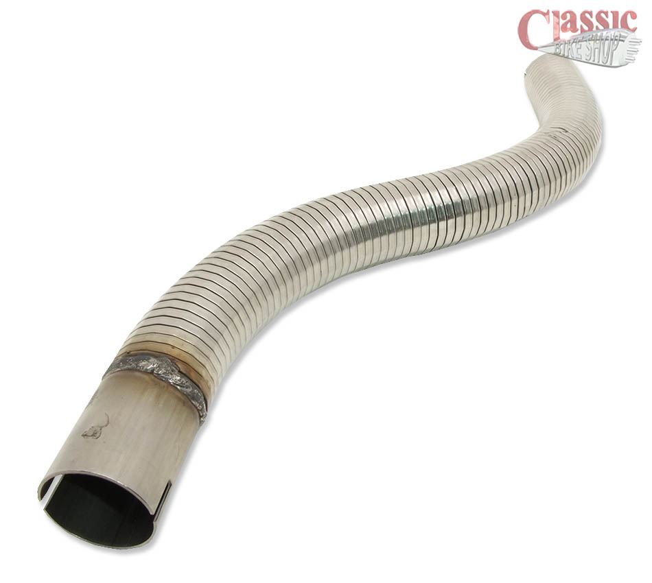 Universal Flexible Motorcycle Exhaust Tube, Pipe 35mm eBay