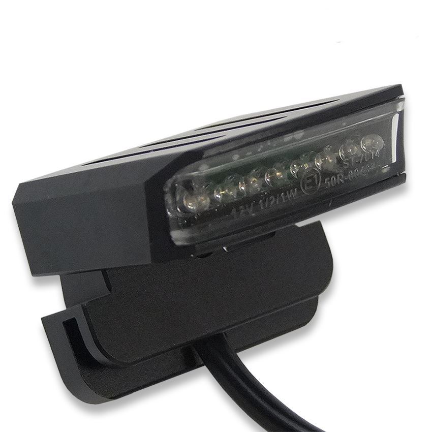 LED Custom Motorcycle Tail Light, Number plate eBay