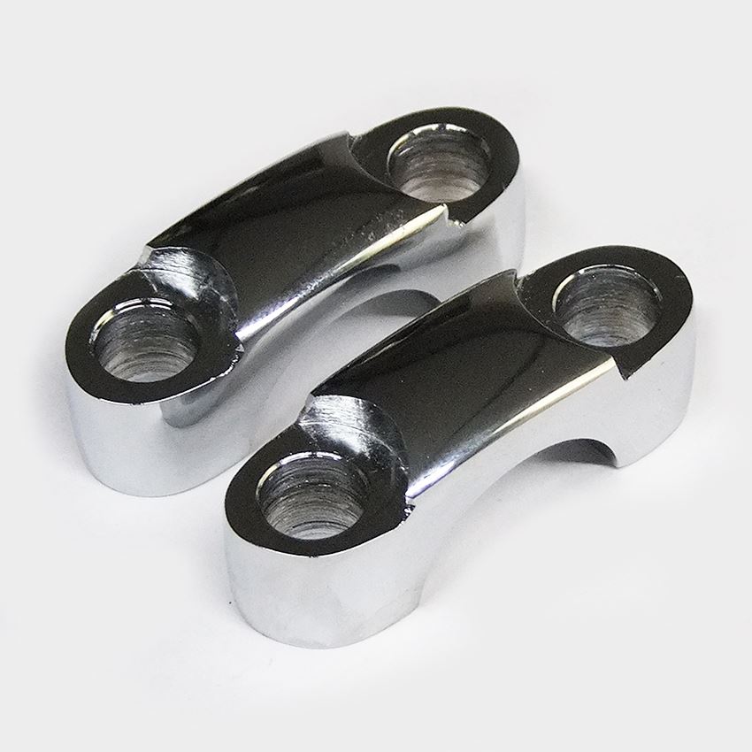 BSA, Triumph Handlebar Chrome Clamps A10, B31, M20, A7 ect 655333 eBay