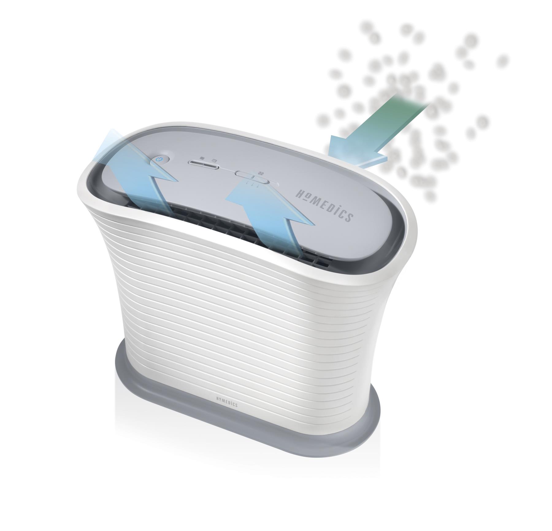 HOMEDICS TOTALCLEAN AP15 TRUE HEPA FILTER AIR PURIFIER AP15AGB ROOM