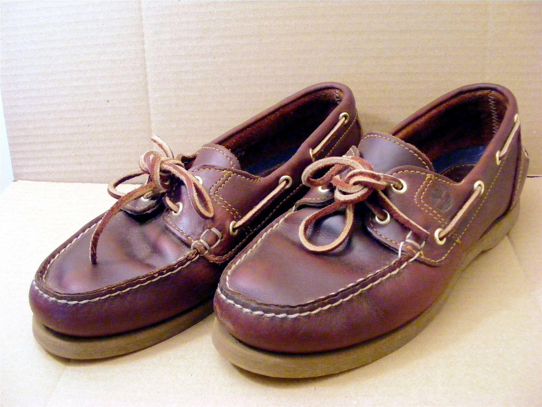 timberland classic 2 eye boat shoe rootbeer smooth