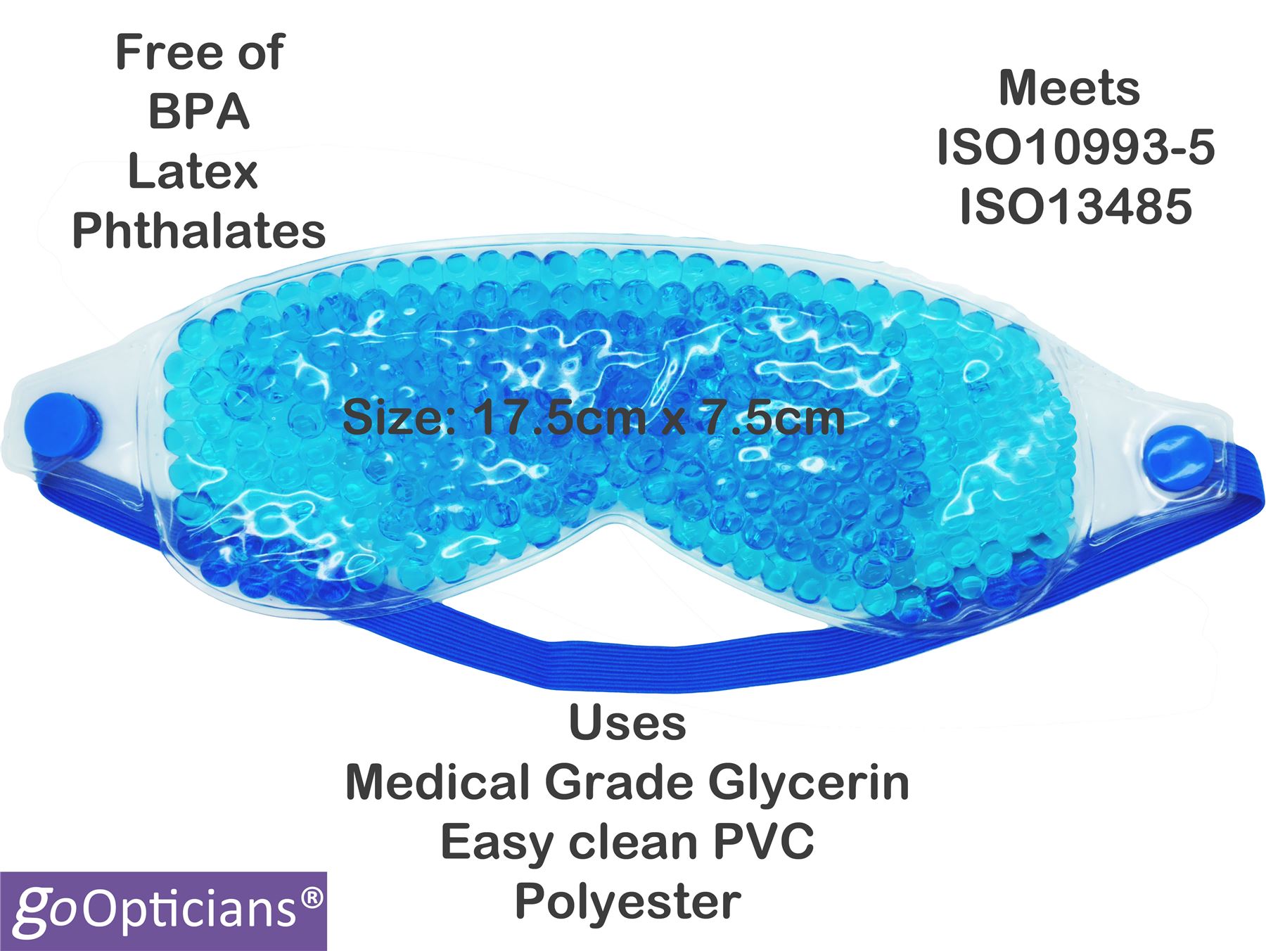 Hydrogel Bead Eye Mask Hot Compress Cold Pack Sleep Mask Blepharitis