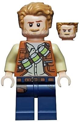 LEGO Jurassic World Owen Grady (Lime Cannisters) Minifigure from 75939