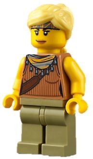 LEGO City Jessica Sharpe Explorer Minifigure 60301