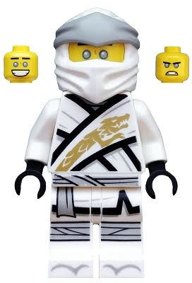 lego ninjago Zane Legacy Minifigure from 70670