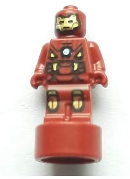 LEGO Super Heroes Iron Man Prototype Microfigure Statuette from 76167