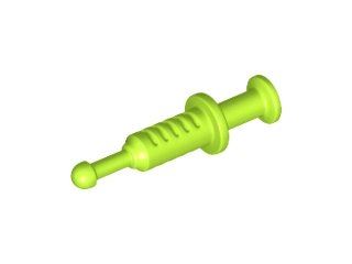 LEGO Minifigure Accessory Lime Syringe Utensil Spare LEGO CITY Pieces