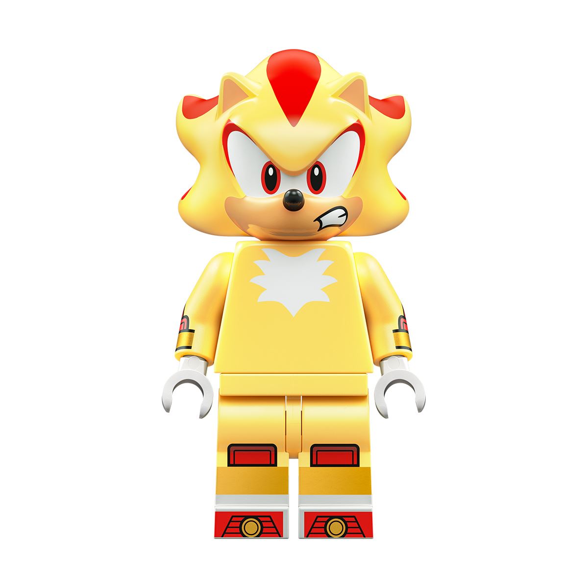 LEGO Sonic The Hedgehog Super Shadow Minifigure 77003