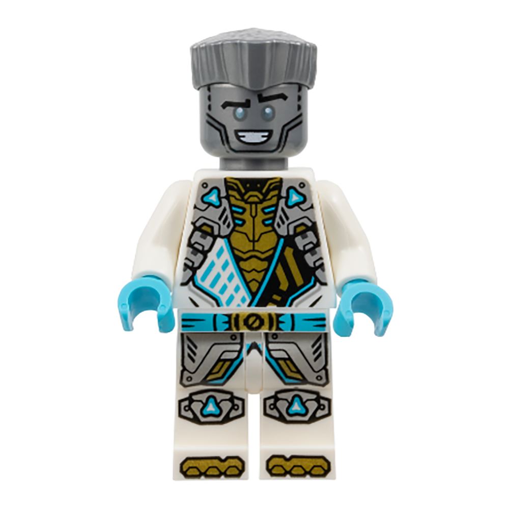 LEGO Ninjago Zane Dragons Rising with Hair Minifigure from 71831