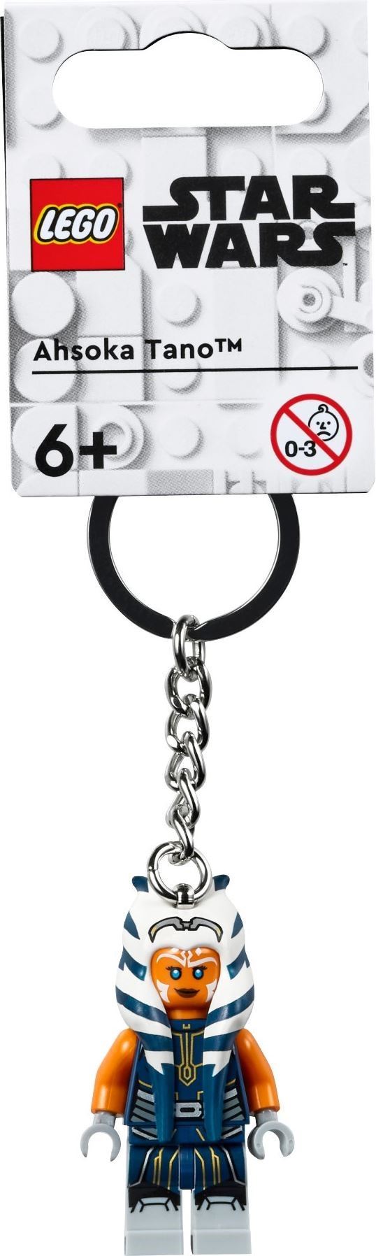 LEGO Star Wars Ahsoka Tano Minifigure Keyring 854186