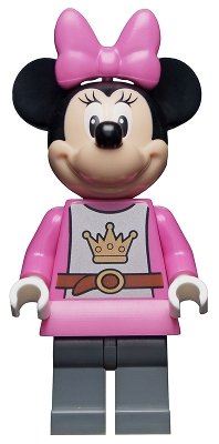 Disney LEGO Minifigure Minnie Mouse Knight Minifig 10780 Rare Collectable