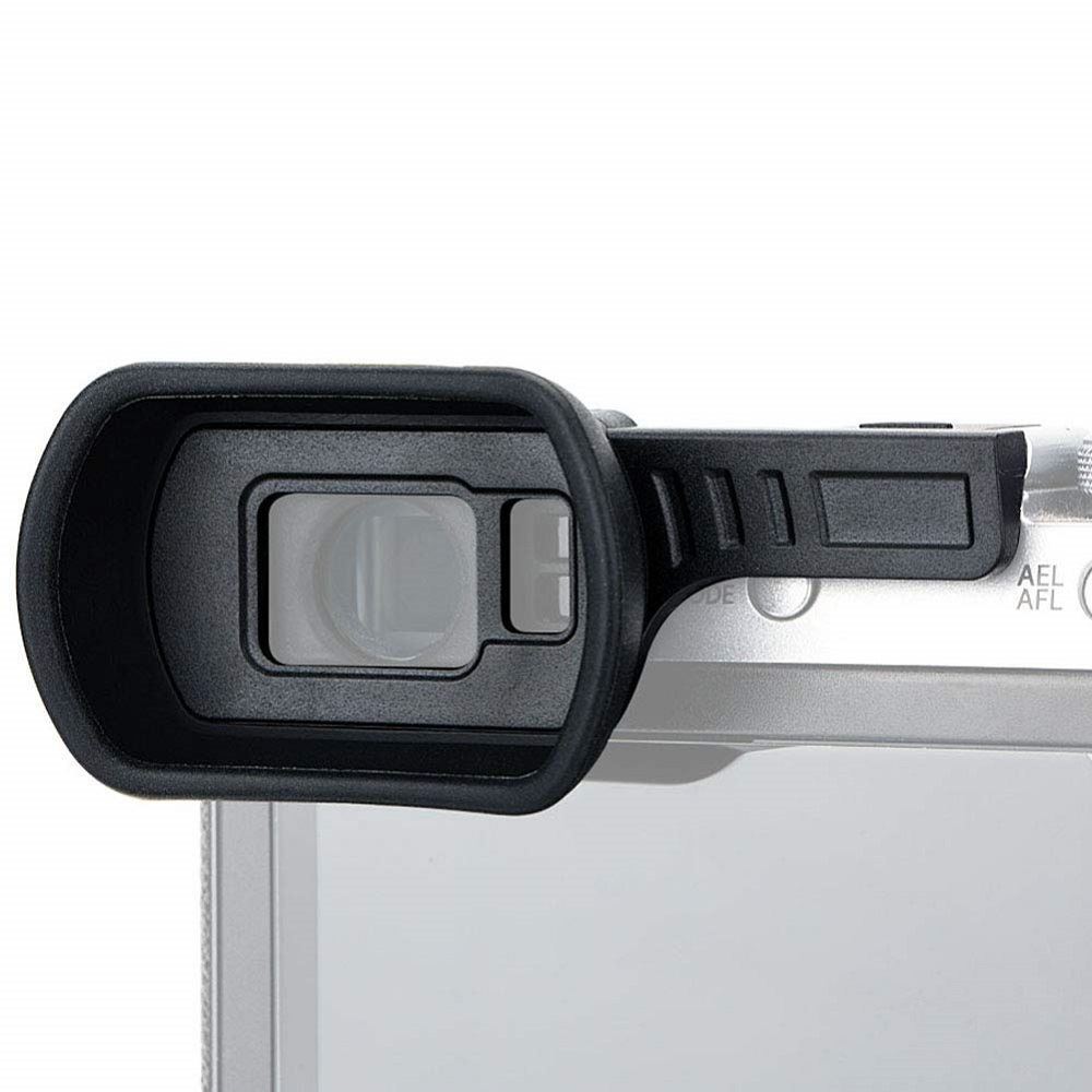 JJC KE-X100FL Silicone Eyecup Eyeshade Eyepiece for Fujifilm X-100F Camera
