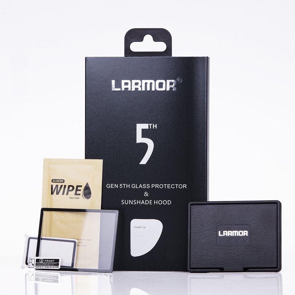 Campana De Sombrilla Para Olympus EM1 II Cámara de vidrio GEN5 de Larmor protector de pantalla