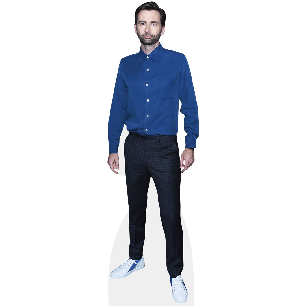 Sagoma Di Cartone Grandezza Naturale Di David Tennant In Abito Nero - Celebrity Cutouts, Articolo Da Collezione, Alta Definizione, Fatto In Europa - 2