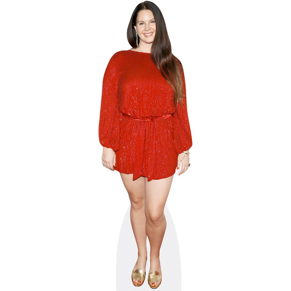 Lana Del Rey Modèle en Carton – Standee Grandeur Nature