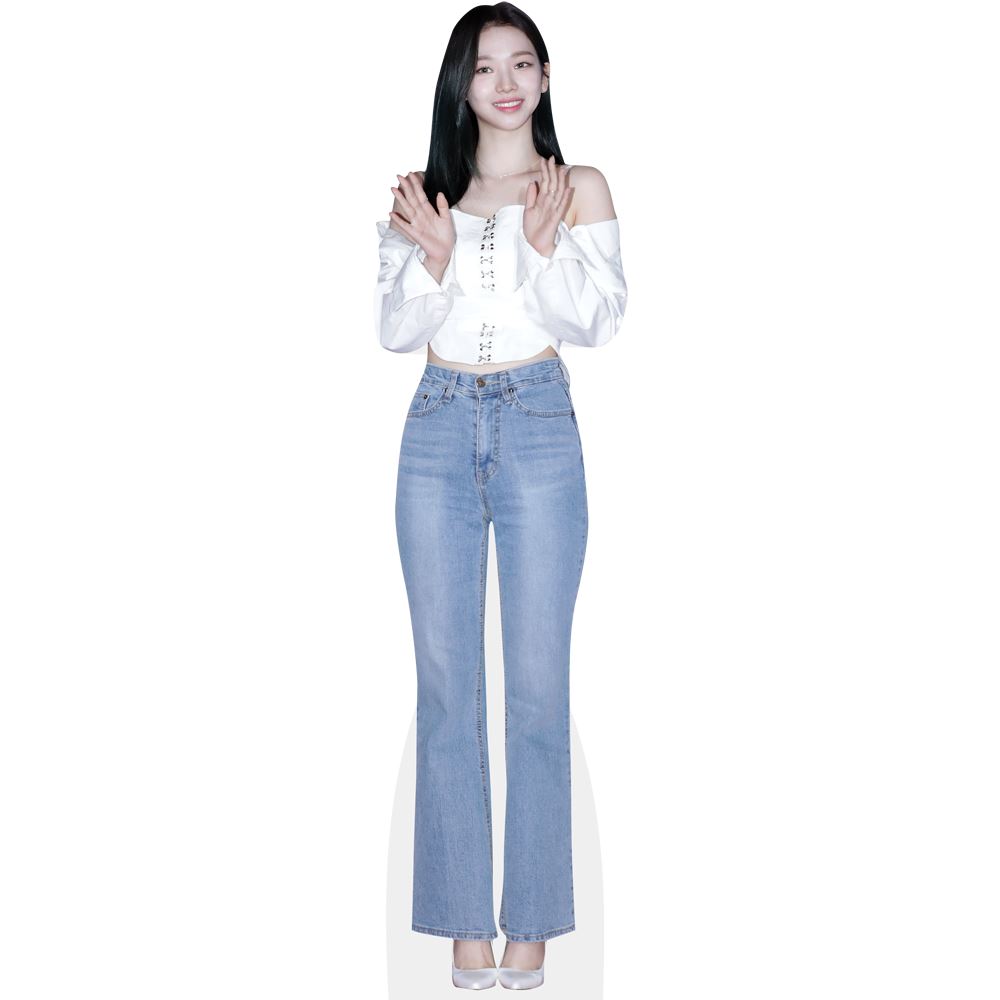 ★AESPA KARINA 着用★ ROCKCAKE Dixy Low Rise Wide Jeans Karina (Jeans) Life Size Cutout | eBay