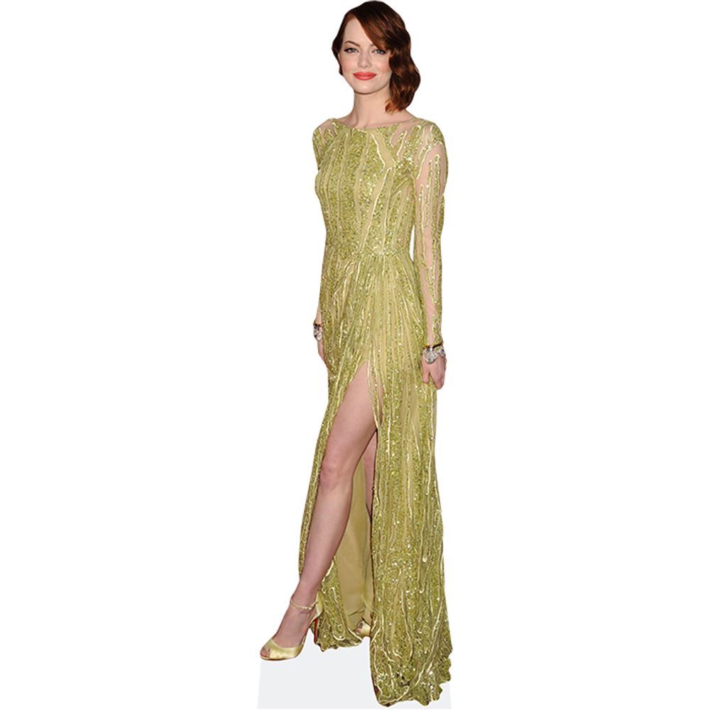 Emma Stone (Yellow Dress) Life Size Cutout | eBay