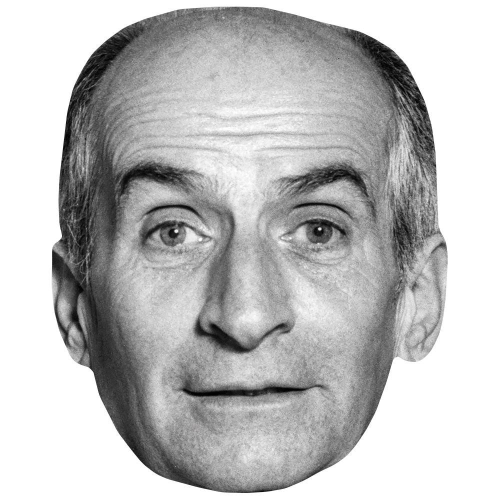 Louis de Funès (Smile) Masques de celebrites