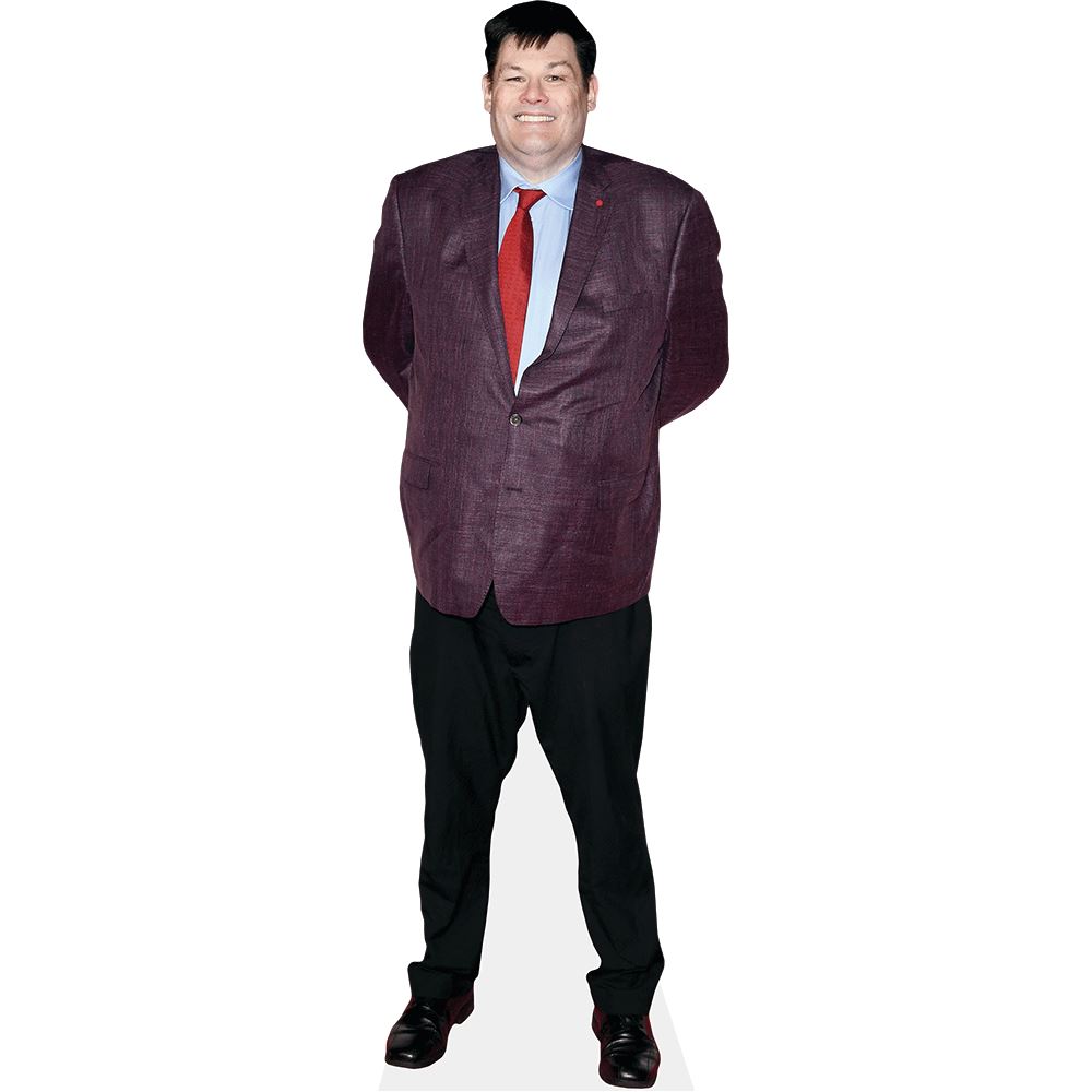 RON MAEL (BLACK Suit) Silhouette En Carton Taille Mini EUR 25,18