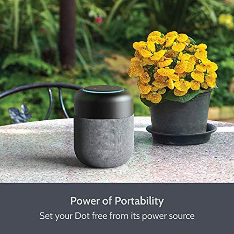 portable docking speaker for echo dot 3rd generation