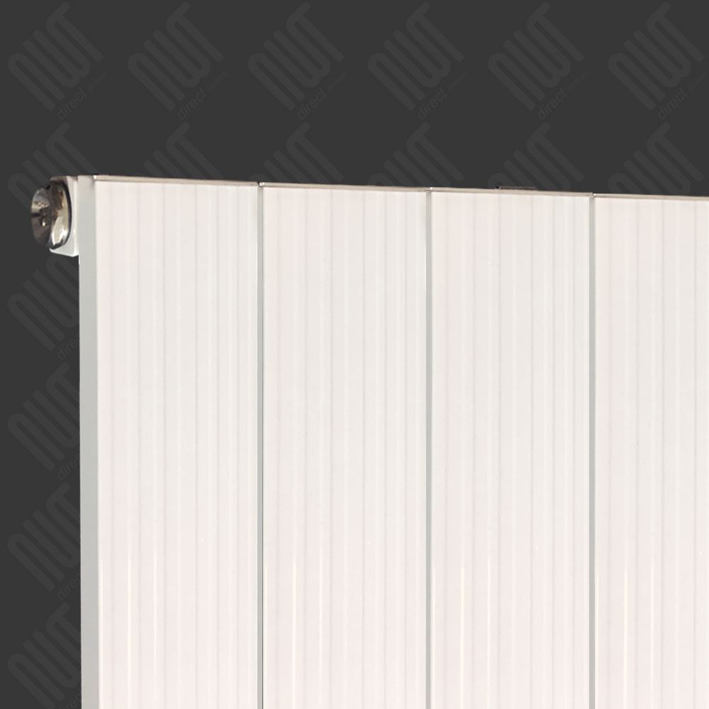 Vertical Flat Panel Single//Double Radiators for Bathroom Anthracite White Chrome