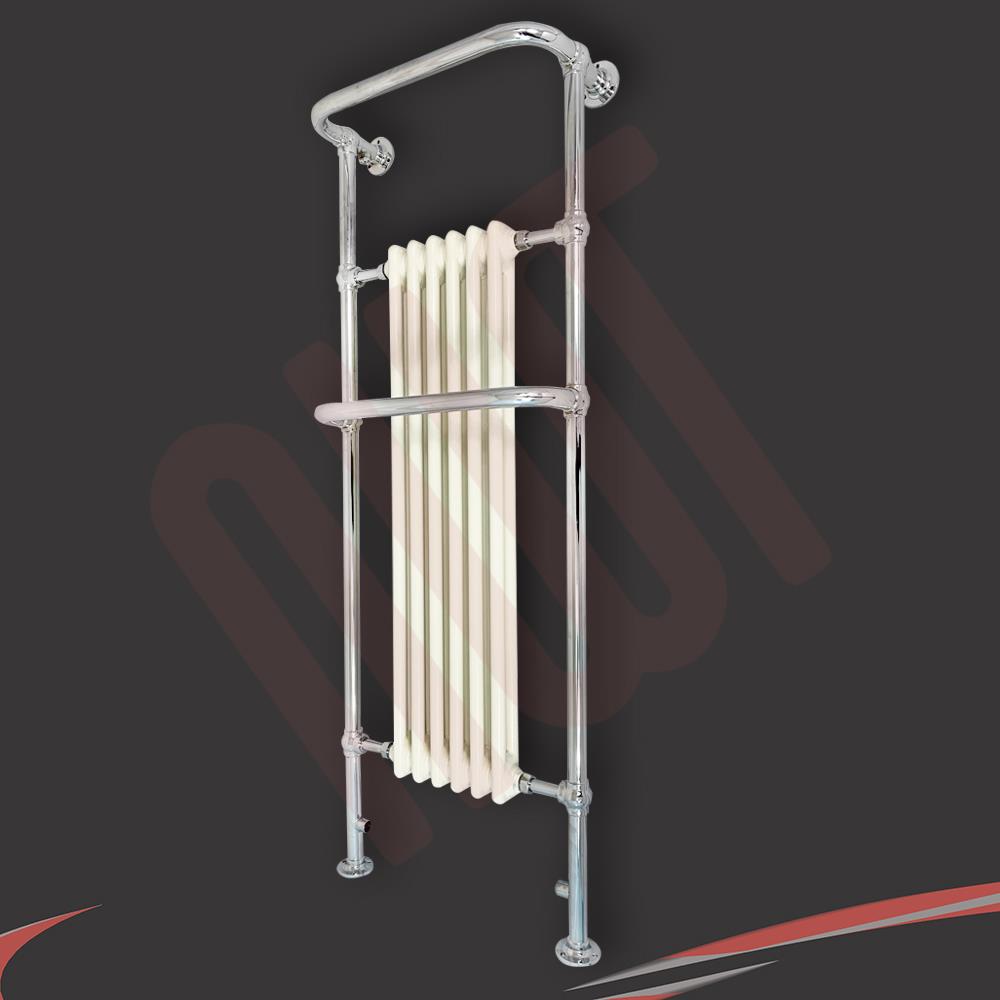 HIGH BTUs! Traditional Designer Chrome Heated Towel Rails, Bathroom