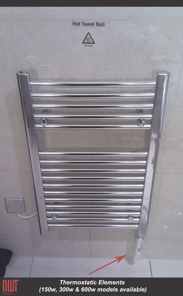 Electric Heating Elements for Heated Towel Rails Warmers Radiators 100W