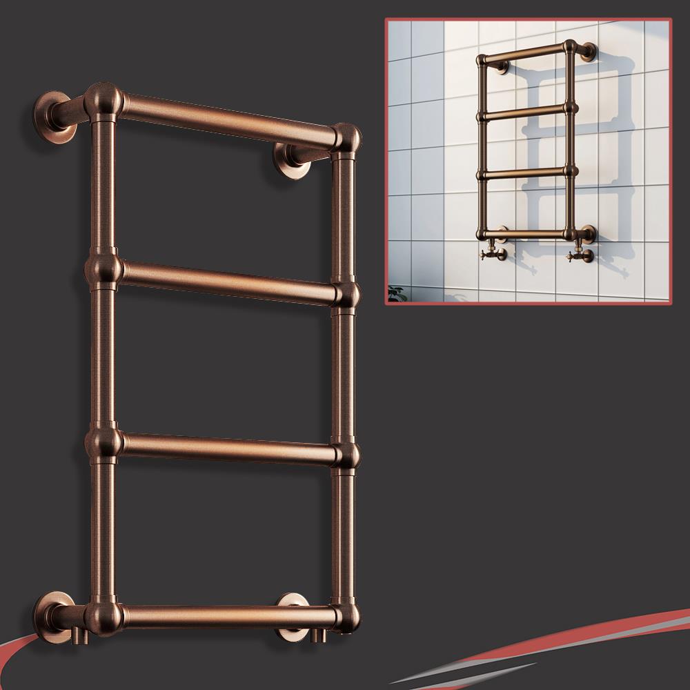 Traditional Victorian Towel Rail Radiators / Wall & Floor Mounted / High BTUs - Picture 11 of 19