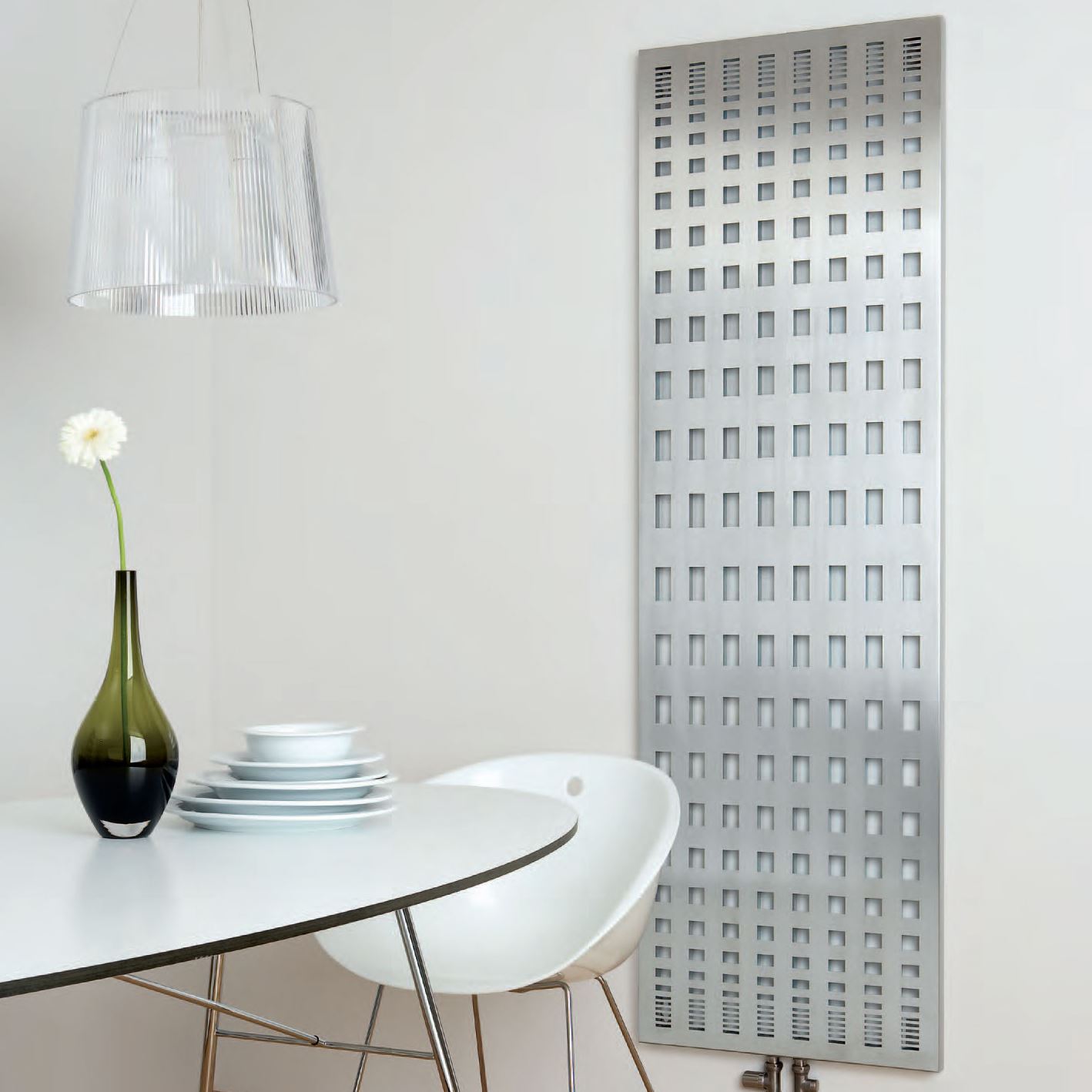 AEON Rende Brushed Stainless Steel Stainless Steel Panel Heaters