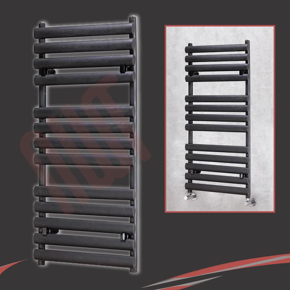 SALE! White & Black Designer Heated Towel Rails, Bathroom Radiators