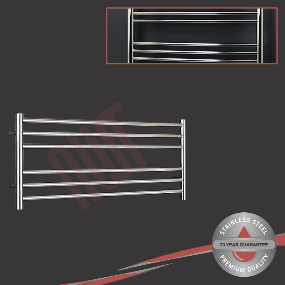 QUALITY Chrome Copper Anthracite Stainless Steel HORIZONTAL Heated