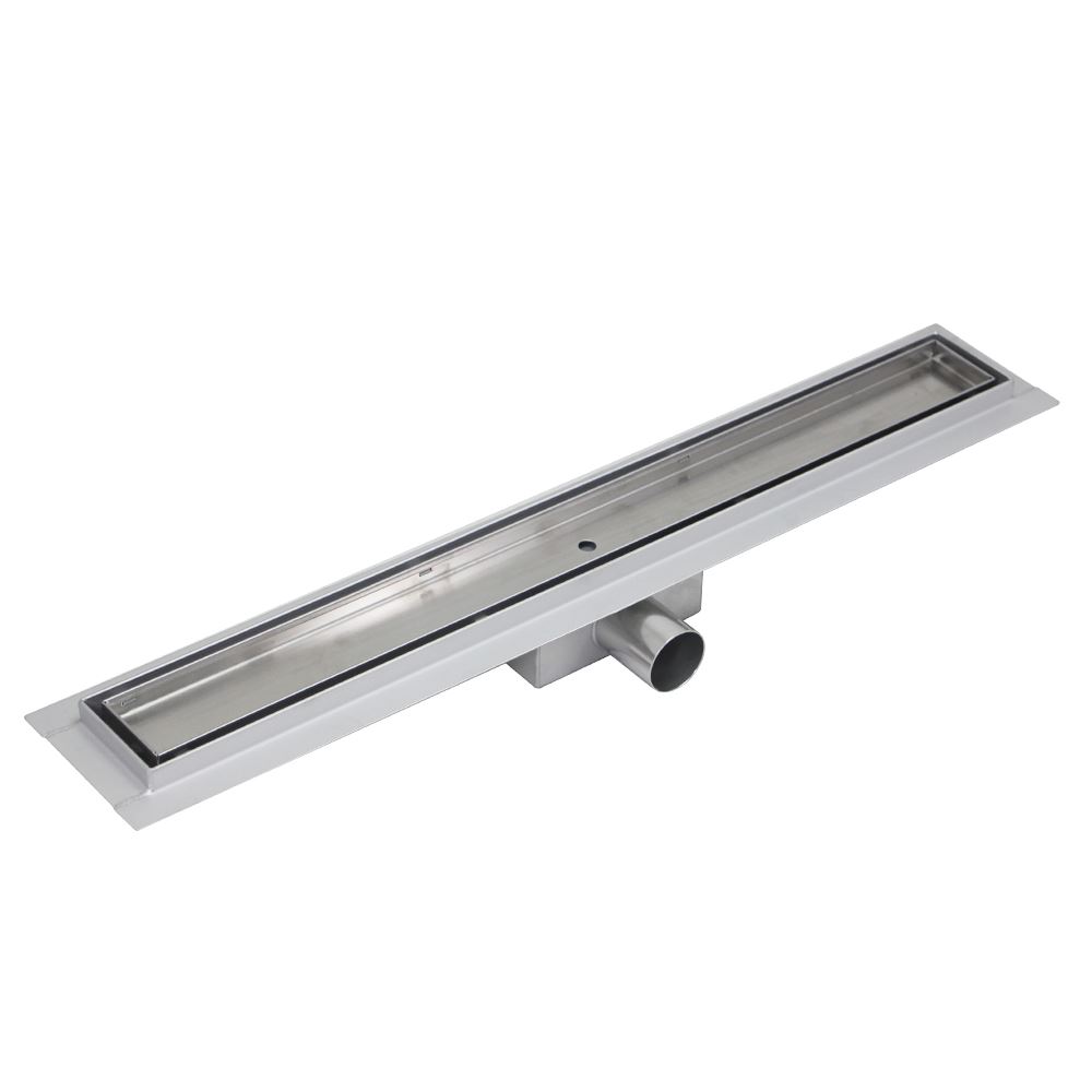 600mm to 1500mm Stainless Steel Wetroom Shower Drain Channel Trap Gully (9) eBay
