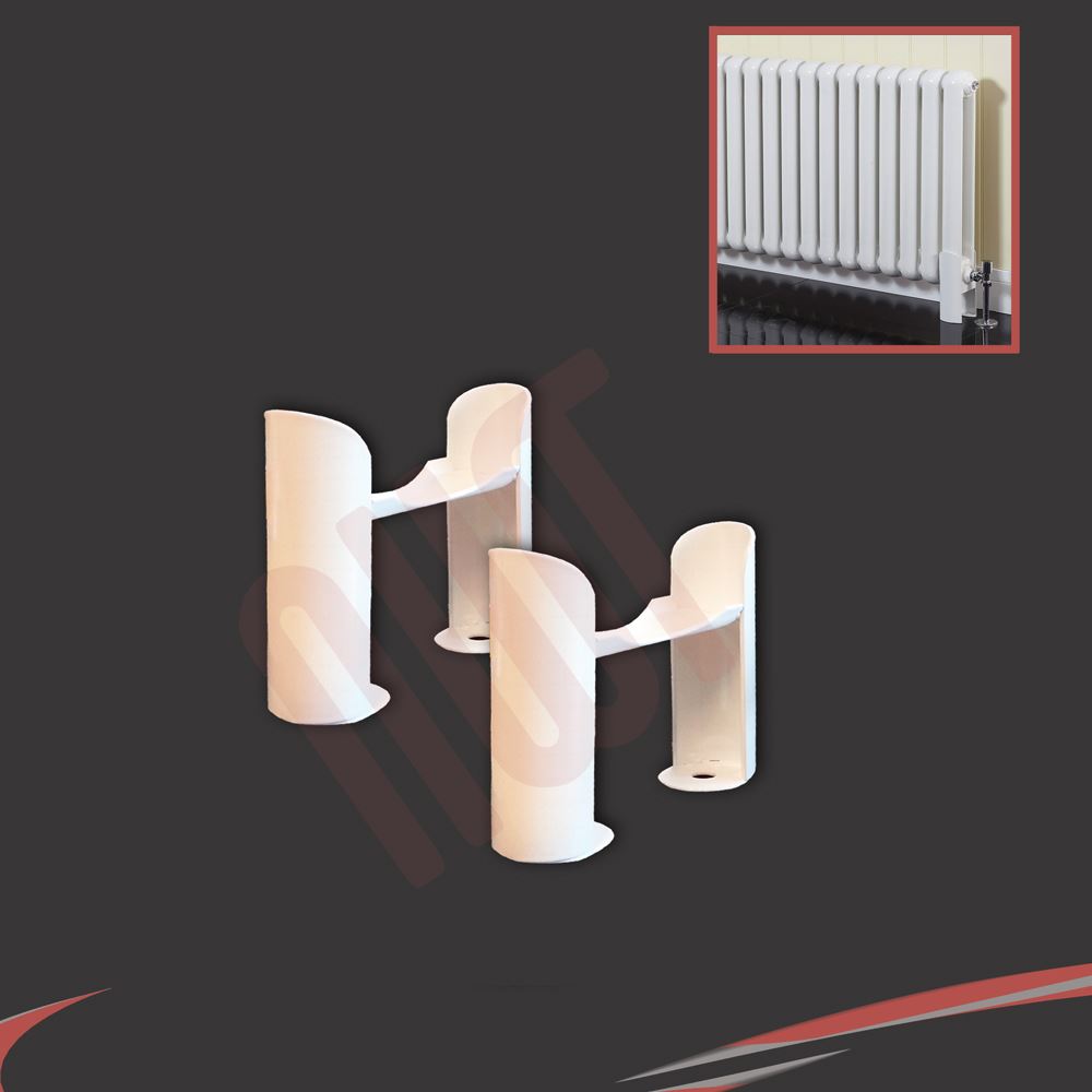 Pair of Feet for Elias Multi Column Radiators in Anthracite