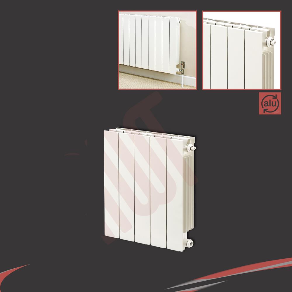Designer White Verical Horizontal Aluminium Column Radiators TROJAN High Output - Picture 7 of 29
