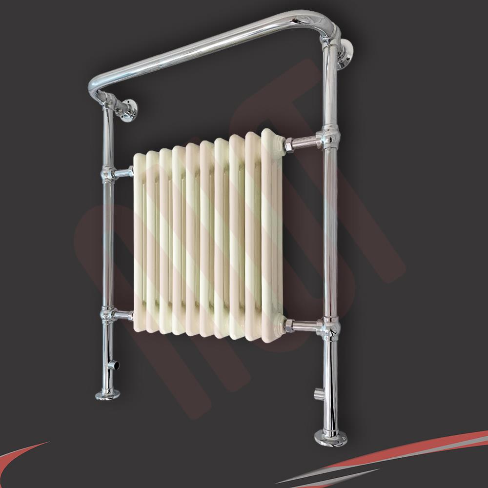 HIGH BTUs! Traditional Designer Chrome Heated Towel Rails, Bathroom