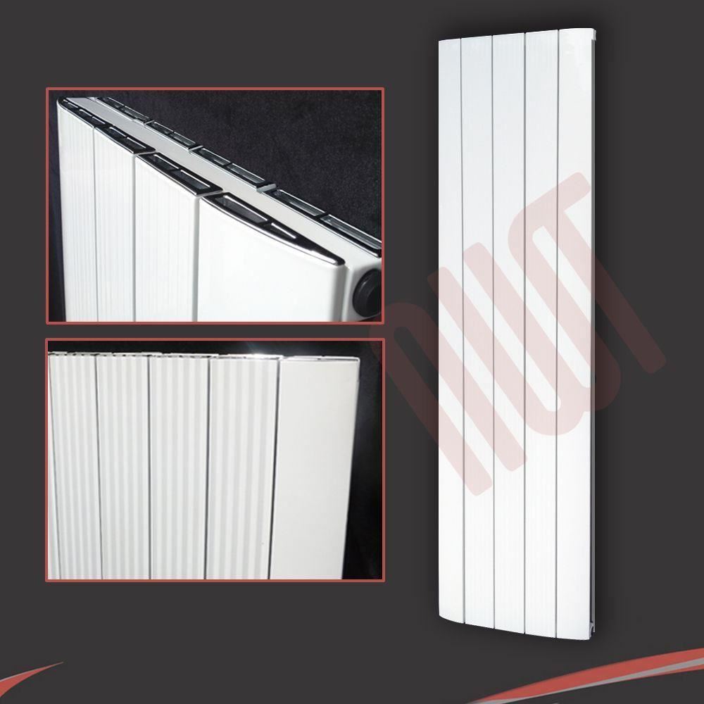 Oval Tube /& Flat Panels Vertical White Designer Radiators Steel or Aluminium