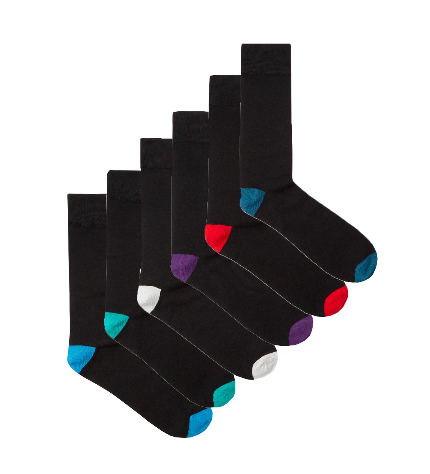 Bambus Socken 6 Paar Herren Design Socken weich sanft antibakteriell Freizeit - Bild 7 von 10