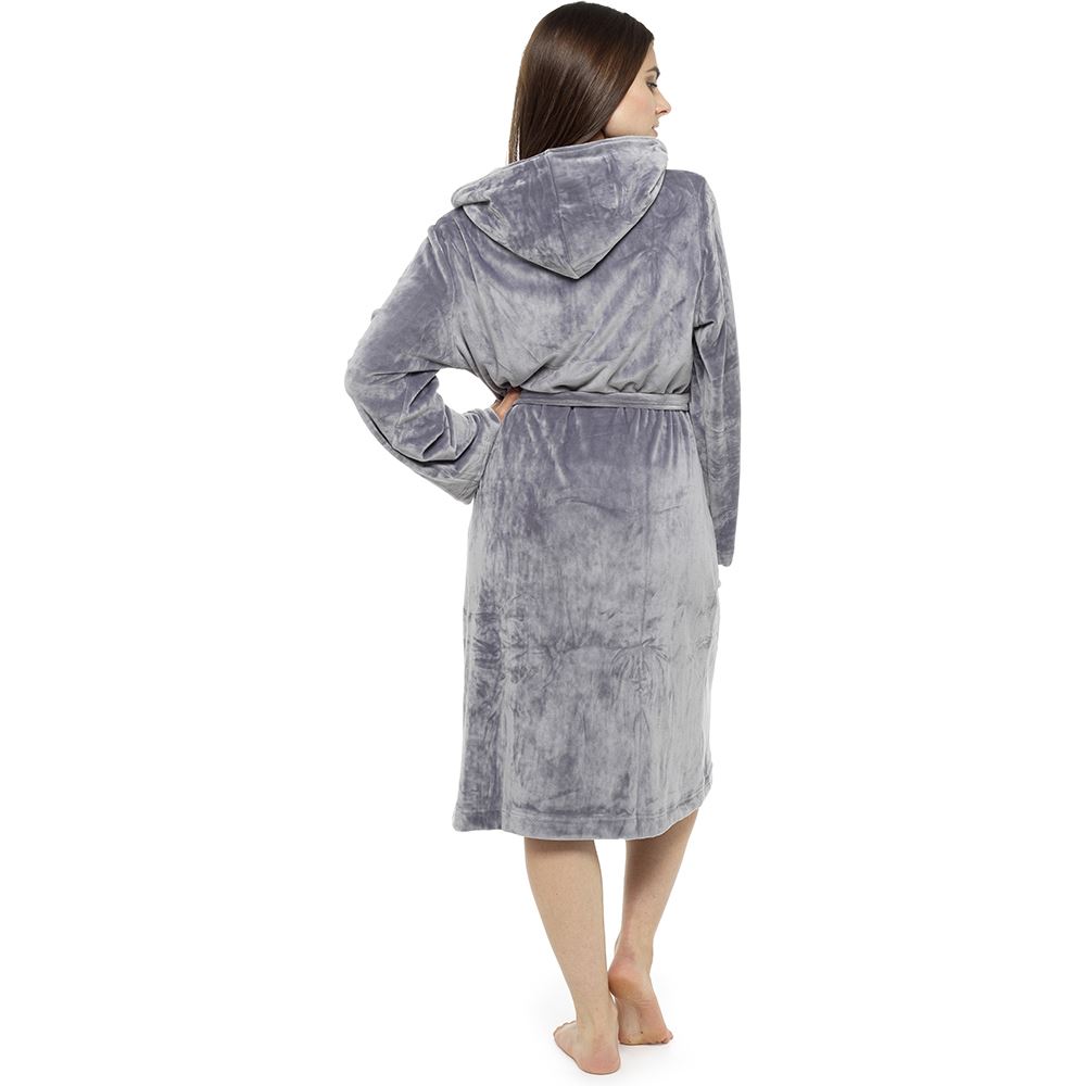 Women's Luxury Soft Touch Robe Plush Dressing Gown, Size 822, LN425 eBay